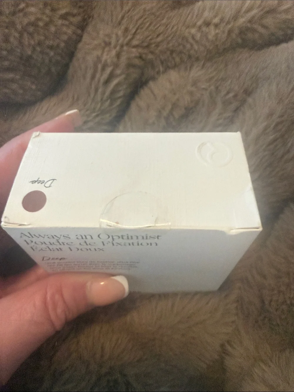 NIB Rare Beauty Always an Optimist Soft Radiance Setting Powder - Deep